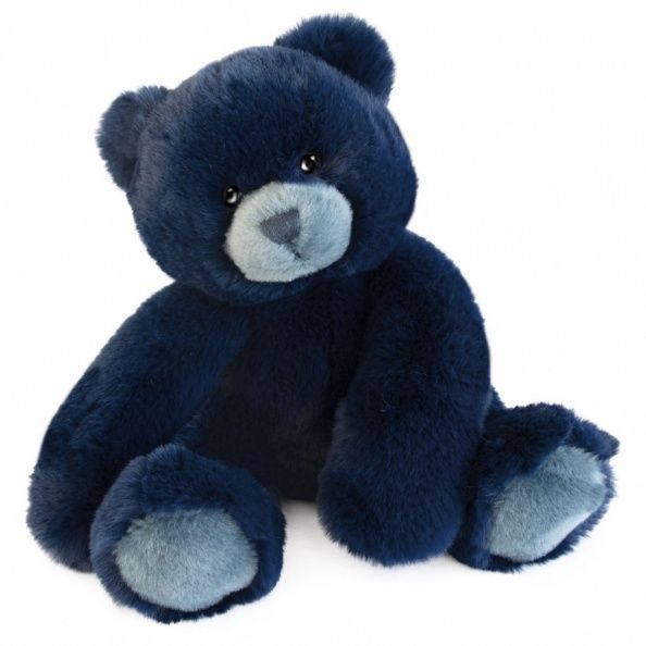  - soft toy bear oscar dark blue 25 cm 